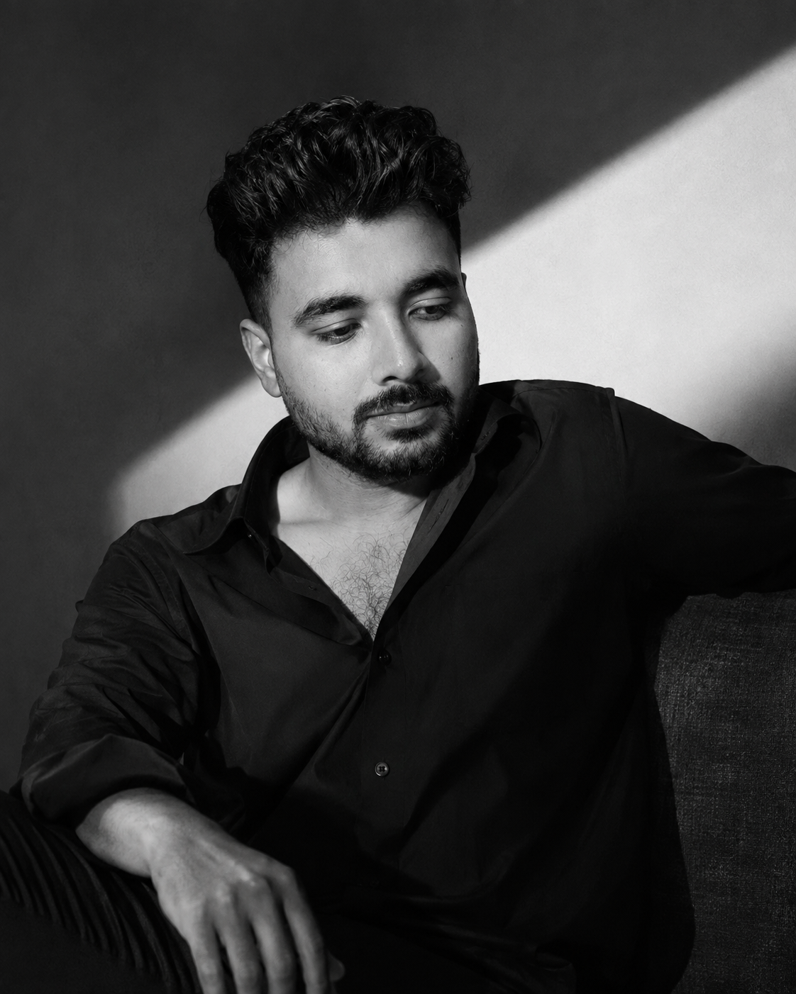 Portrait of Rishi Srivastav — Noir / Hard Light