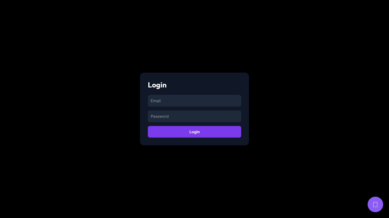 Authentication — real accounts, server sessions